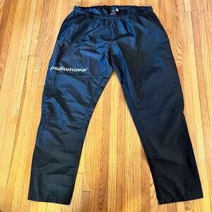 Podium Wear Pants Mens XXL Black Performance Windbreaker